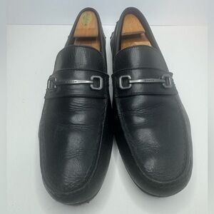 Coach Black Leather Men's Loafers Size 11D